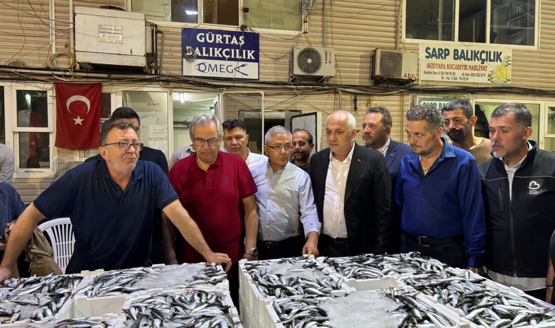 Ege ve Marmara denizlerinin buluşma noktası Balıkesir’de, balık sezonu Bandırma